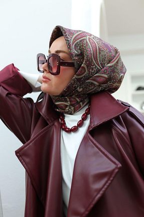 روسری بنفش İpek Tivil Silk Home - کد 885990606