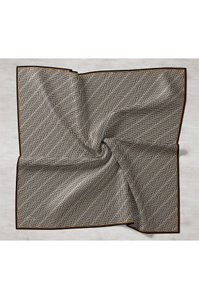 روسری سفید İpek Tivil Silk Home - کد 869679642