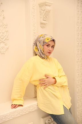 روسری متالیک İpek Tivil Silk Home - کد 925290859