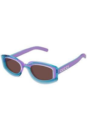 عینک آفتابی قهوه ای زنانه 51 Gucci - کد 925967428
