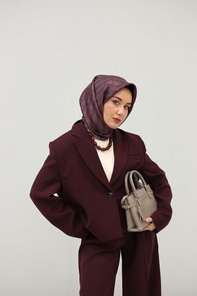 روسری زرشکی İpek Tivil Silk Home - کد 881274914