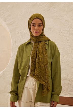 شال سبز مردانه پلی استر Fresh - کد 834014385