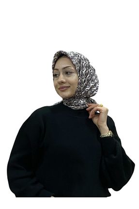 روسری رنگی 90 x 90 Aker - کد 925976840
