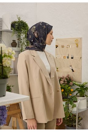 روسری مشکی پلی استر Fresh - کد 823859534