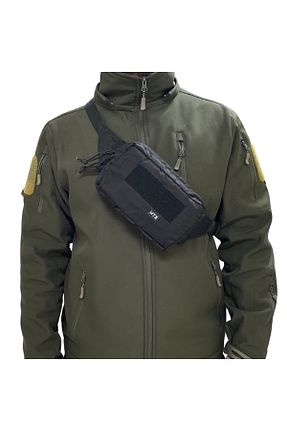 کیف کمری مشکی زنانه پارچه ای UTX - کد 902156396