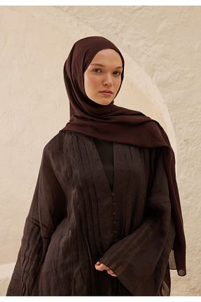 شال قهوه ای زنانه ویسکون Fresh - کد 833112915