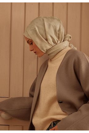 شال طوسی زنانه پلی استر Fresh - کد 823702599