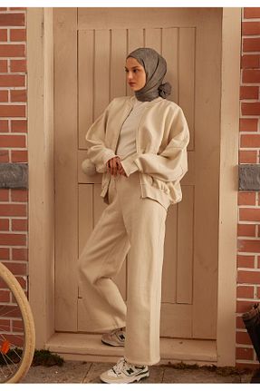 شال طوسی زنانه پلی استر Fresh - کد 828110944