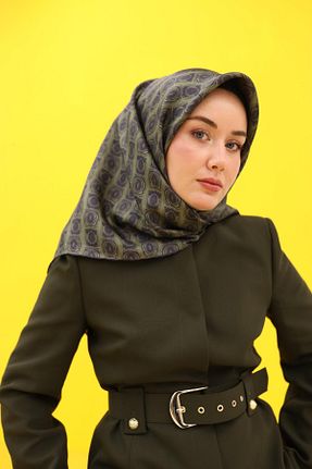 روسری سبز İpek Tivil Silk Home - کد 881273649