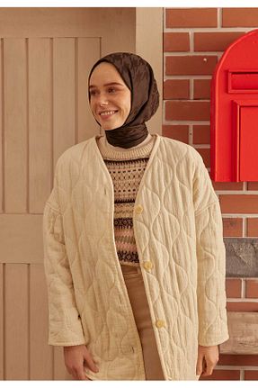 شال قهوه ای زنانه پلی استر Fresh - کد 823710787