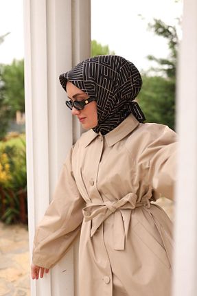 روسری مشکی İpek Tivil Silk Home - کد 872165717