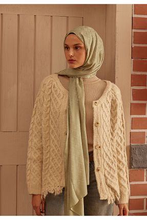 شال سبز زنانه پنبه ای Fresh - کد 812622954