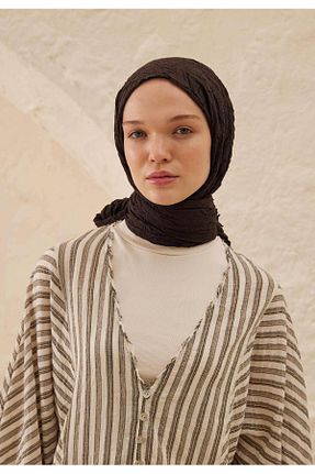 شال قهوه ای مردانه پلی استر Fresh - کد 832995053