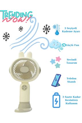 پنکه بژ Mini Fan XİRA - کد 925396121