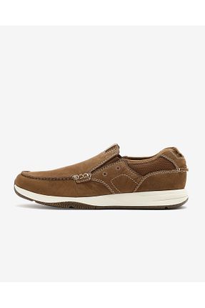 کفش کژوال قهوه ای مردانه چرم خالص CLARKS - کد 891316301