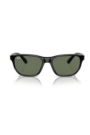 عینک آفتابی مشکی زنانه 57 Ray-Ban - کد 681608008