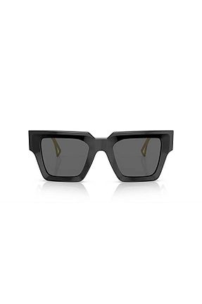 عینک آفتابی مشکی زنانه 50 Versace - کد 376902523