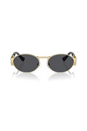عینک آفتابی طلائی زنانه 56 Versace - کد 806482414