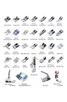 چرخ خیاطی سفید dm dikişmarket - کد 921151155