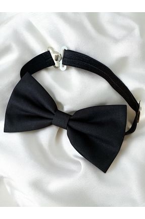 پاپیون مشکی بچه گانه پارچه ای Miniko Butik - کد 926023522