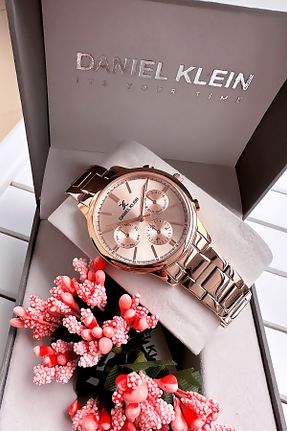 ساعت مچی صورتی زنانه 36-40 میلی متر Daniel Klein - کد 760395451