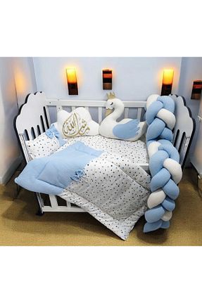 ست روتختی کودک و نوزاد آبی پنبه ای JULYA KİDS - کد 926034833