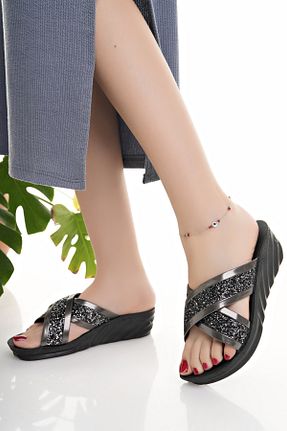 دمپائی زنانه چرم مصنوعی Modafırsat - کد 926067925