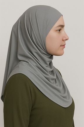 روسری قهوه ای شیفون mim eşarp - کد 898218560