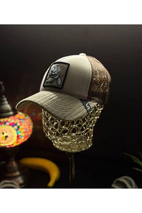 کلاه بژ زنانه مخمل MODA - کد 925579350