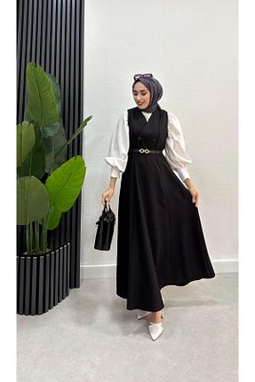 لباس حجاب مشکی زنانه Jile BRN IŞIK TESETTÜR - کد 926082399