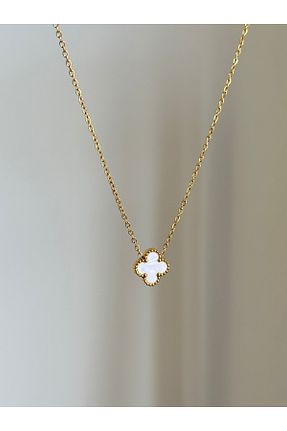 گردنبند استیل ( فولاد ) سفید زنانه استیل ضد زنگ YOUES JEWELRY - کد 924259632