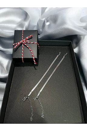 دستبند استیل (فولاد) زنانه استیل (فولاد) EFAYNU - کد 886050057