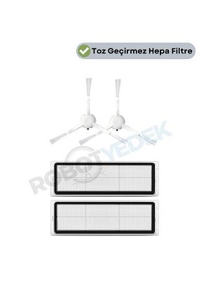 اکسسوری جاروبرقی سفید robotyedek - کد 771597272