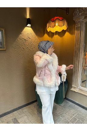 شلوار سفید زنانه بافتنی Butik - کد 898156288