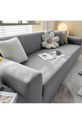 کاور مبل طوسی پلی استر HANSARAYHOME - کد 926236138