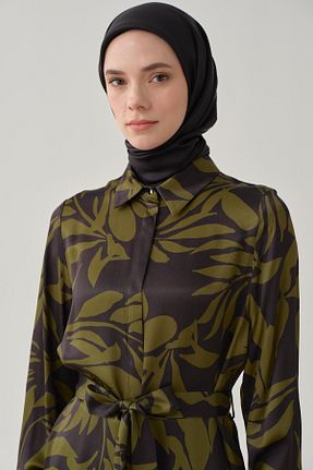 تونیک حجاب سبز زنانه ویسکون Tuğba - کد 926240779