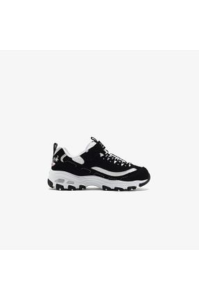 کفش پیاده روی مشکی بچه گانه جیر Skechers - کد 926240530