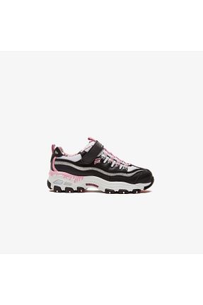 کفش پیاده روی مشکی بچه گانه جیر Skechers - کد 926248259