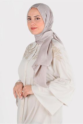 شال بژ زنانه پلی استر Alvina - کد 805972256