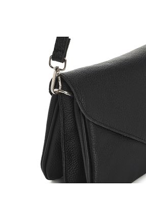 کیف پستچی مشکی زنانه چرم خالص Sole Sisters - کد 926163177