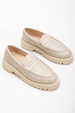 کفش لوفر نباتی زنانه چرم مصنوعی Zegeshoes - کد 921267590
