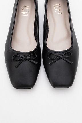 بابت مشکی زنانه چرم خالص luvishoes - کد 926189924