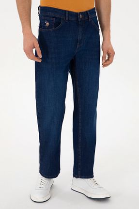 شلوار جین آبی مردانه پاچه ساده U.S. Polo Assn. - کد 926214285