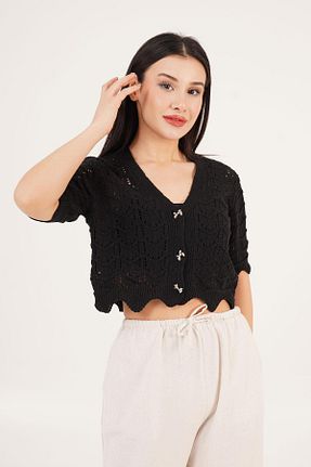 رویه مشکی زنانه پنبه پلی استر Hipo Trend - کد 926231836