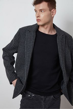 کت طوسی مردانه رگولار Beyyoglu - کد 926235874