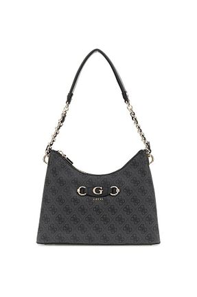 کیف دوشی طوسی زنانه Guess - کد 904657560