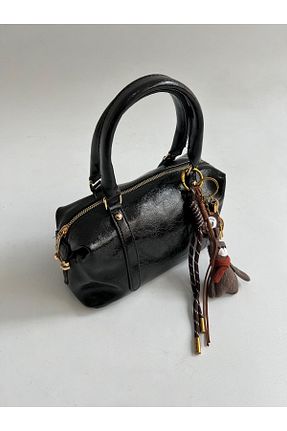 کیف دوشی مشکی زنانه چرم مصنوعی Mia Collection - کد 897480367