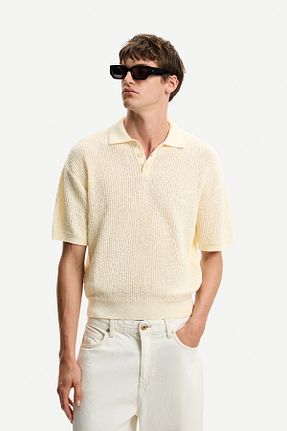 پولوشرت مردانه پلی استر Bershka - کد 926255063