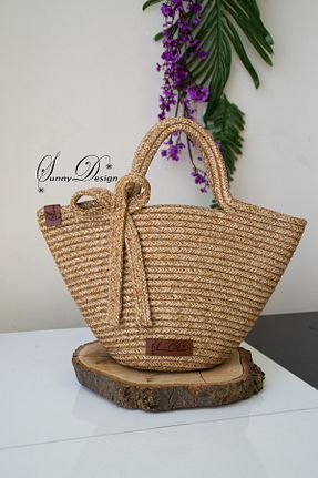 کیف دستی قهوه ای زنانه سایز متوسط MY SUNNY DESİGN - کد 926260913