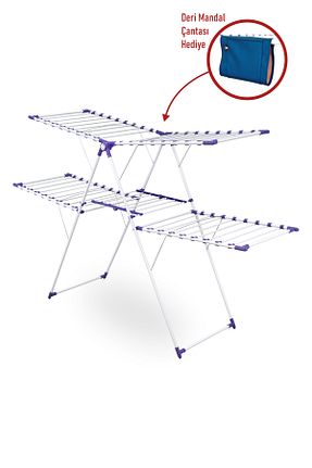 خشک کن لباس بنفش فلزی VİLİNZE - کد 827606909